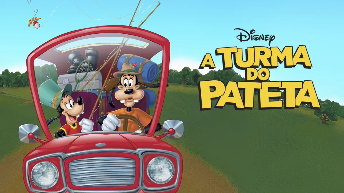 O desenho gira torno de Pateta criando seu filho adolescente. Imagem: Reprodução/ Disney Plus