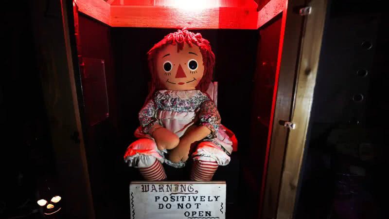 Imagem da verdadeira boneca Annabelle.