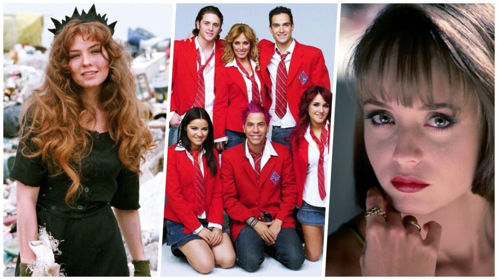 magem representando personagens e cenas de novelas mexicanas populares exibidas no SBT.